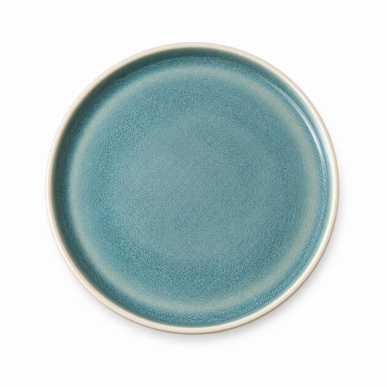 Aqua Blue Dinner Plate