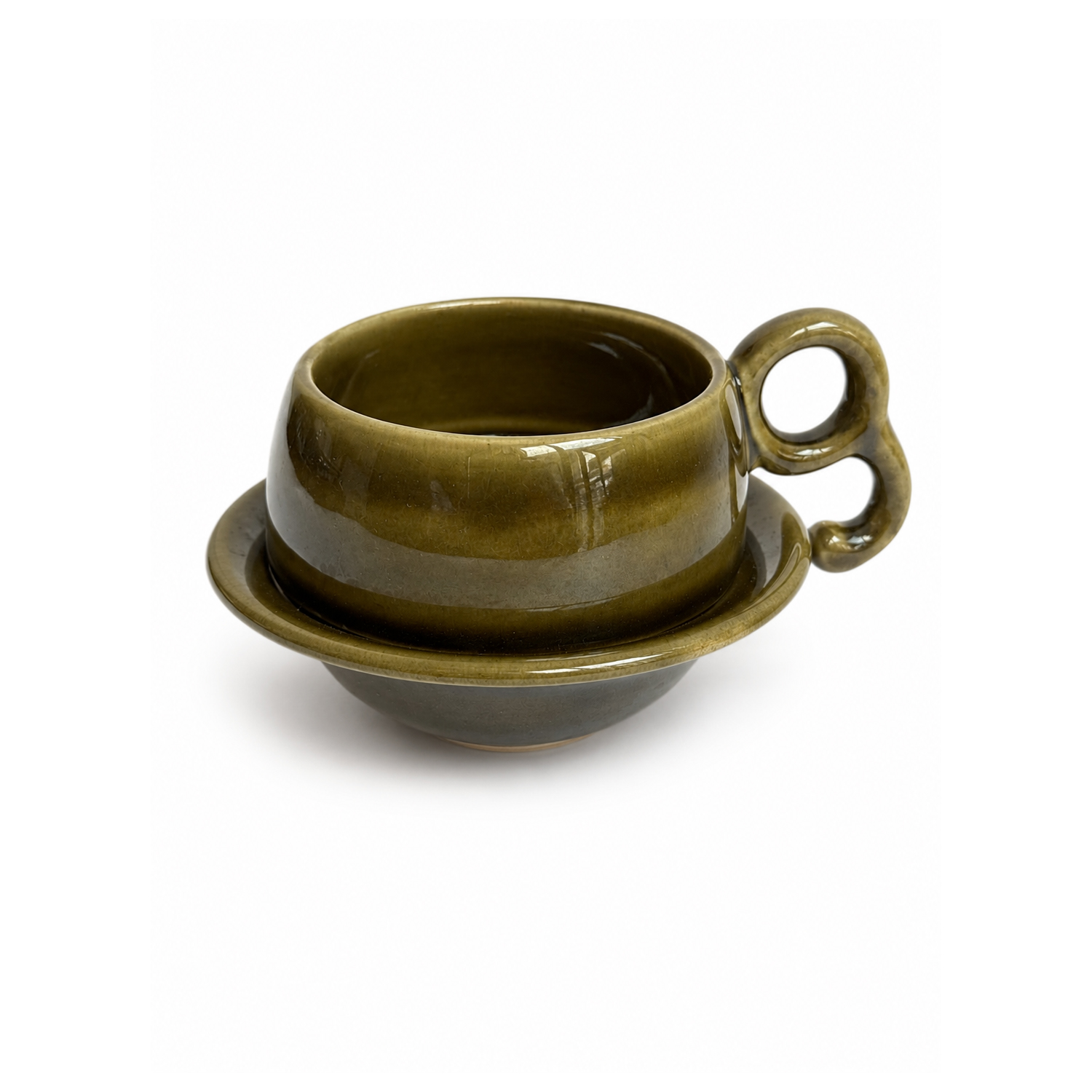 Olive Cup & Saucer